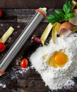 Alternative view of Adjustable Stainless-Steel Rolling Pin