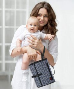 Alternative view of Waterproof Foldable Changing Mat for Newborns