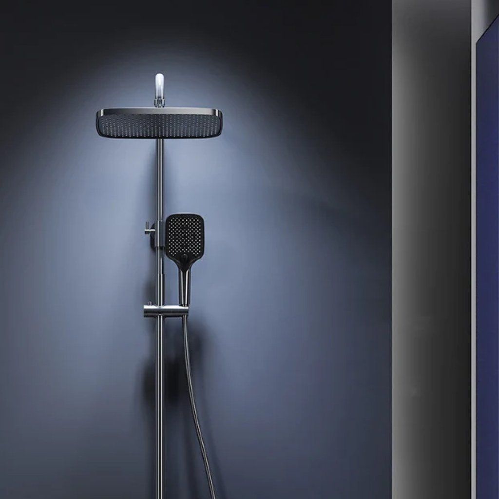 Luxury LED Thermostatic Rain Shower System - Image 2