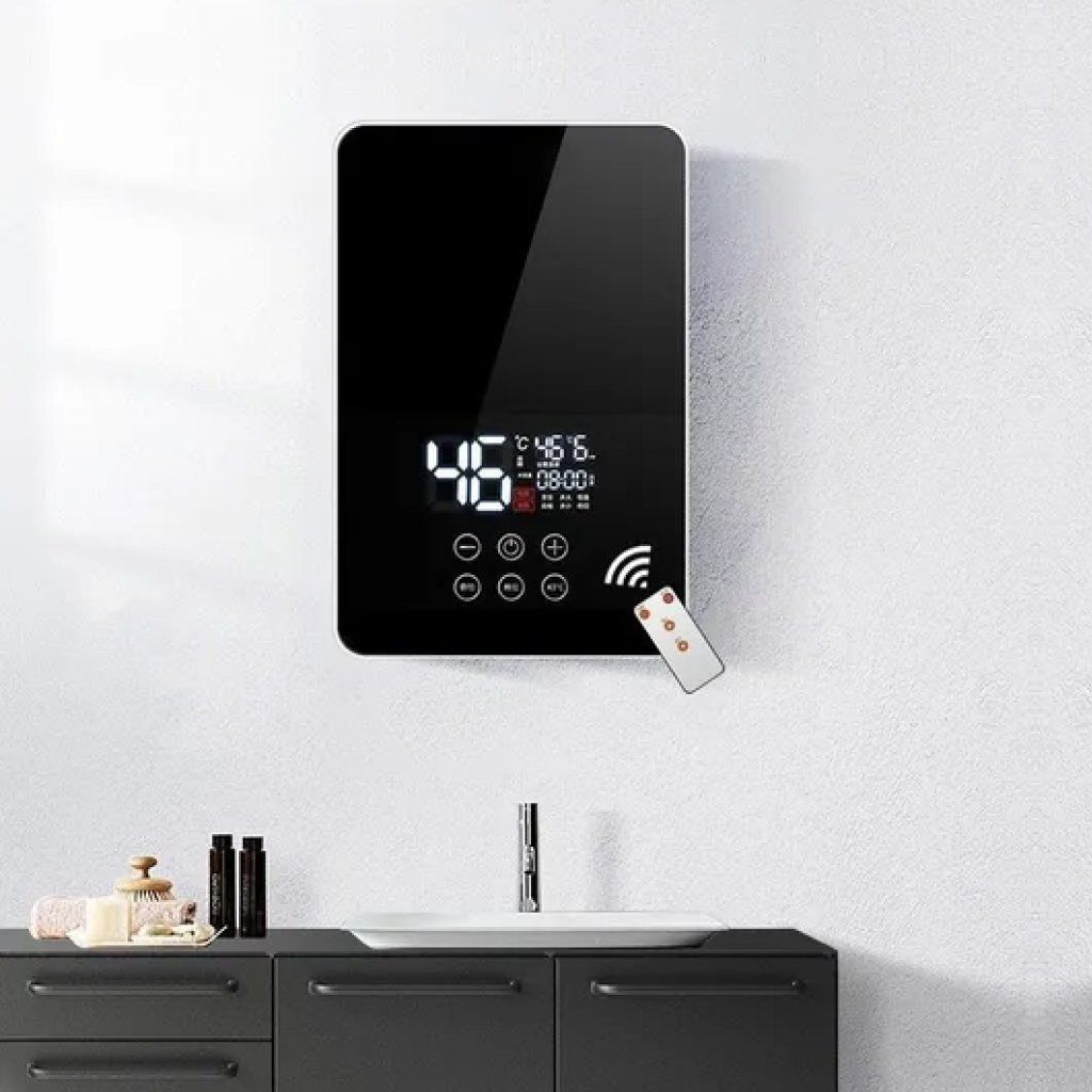 Electric Instant Hot Water Heater 6000W/7000W - Tankless Boiler with Digital Thermostat for Bathroom and Kitchen - Image 7