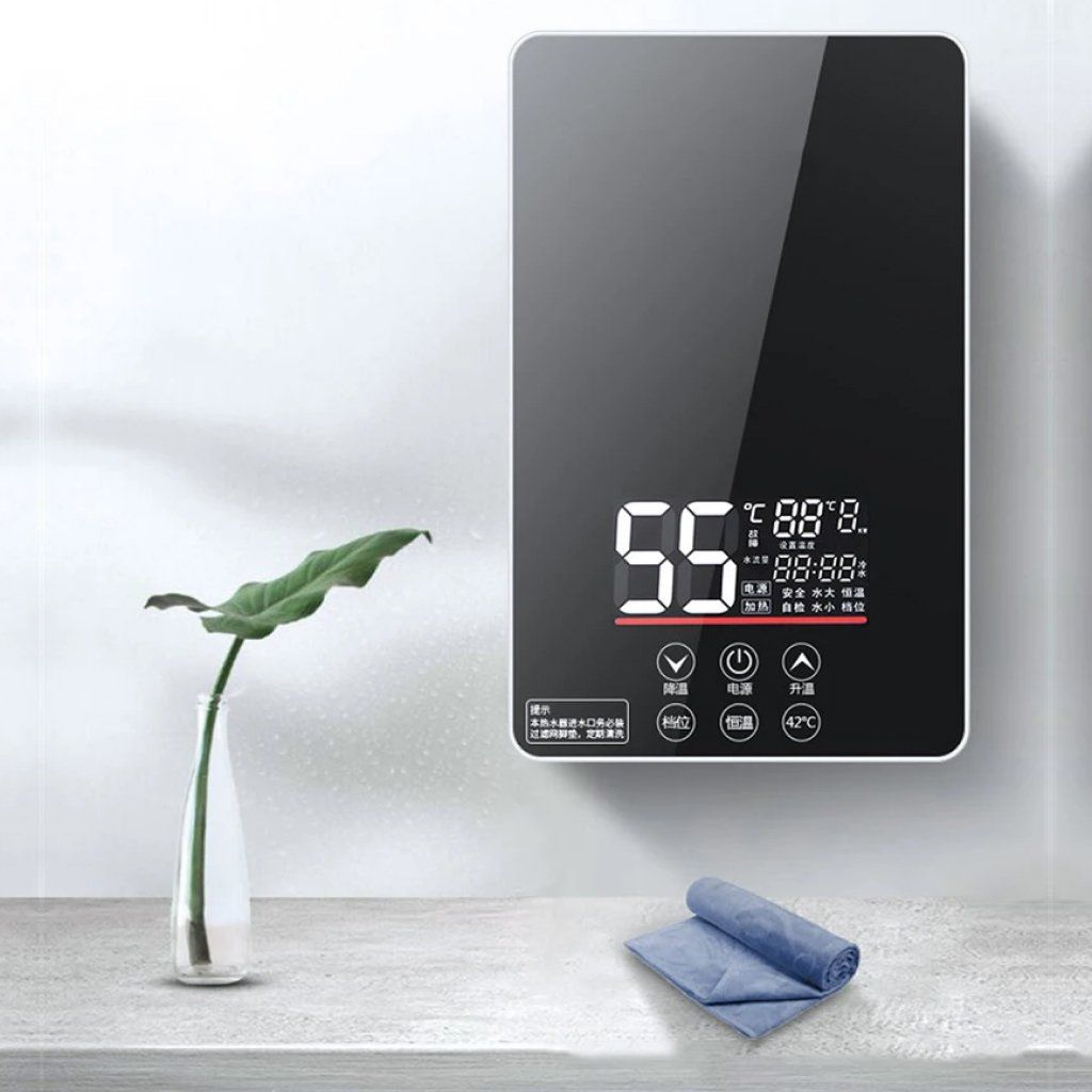 Electric Instant Hot Water Heater 6000W/7000W - Tankless Boiler with Digital Thermostat for Bathroom and Kitchen - Image 3